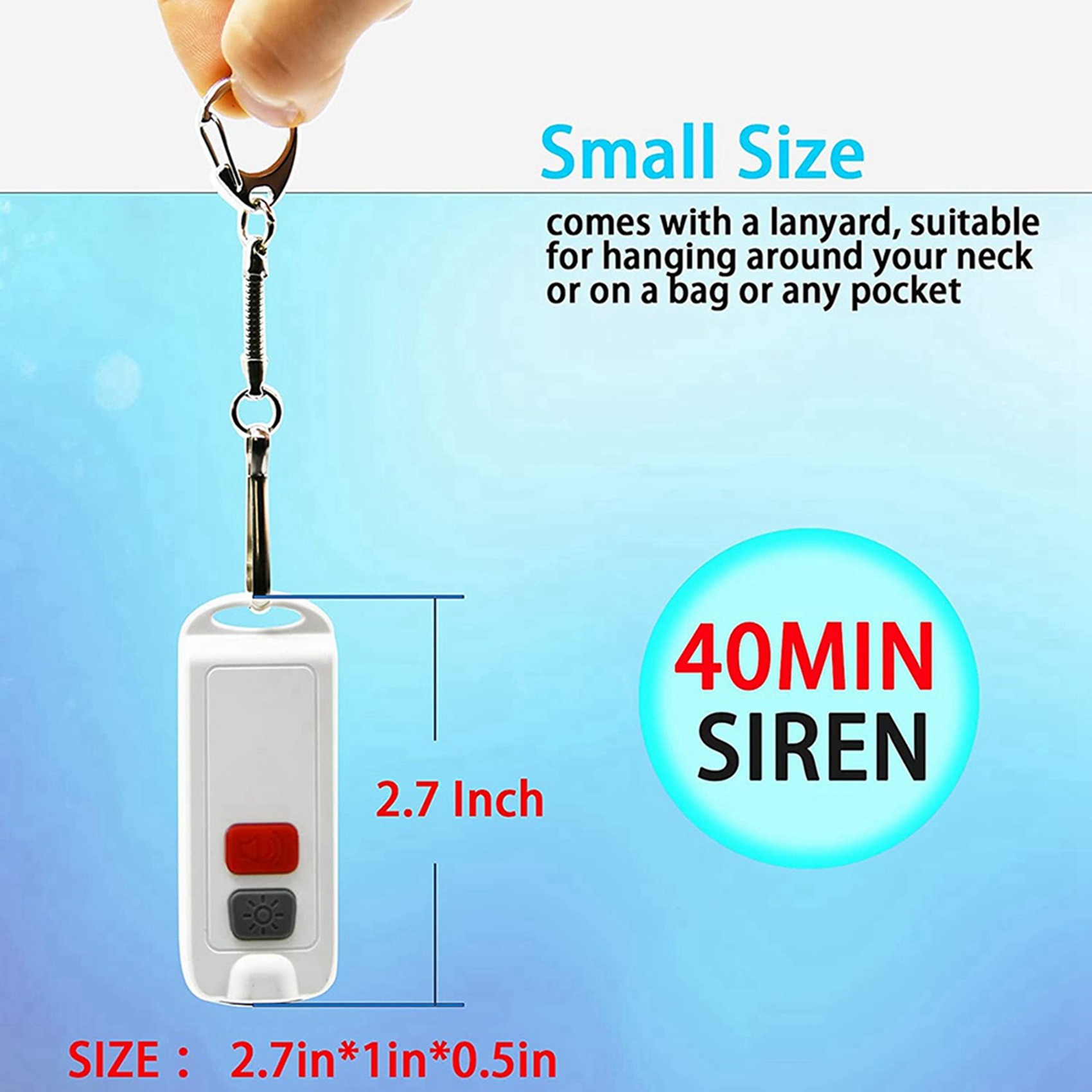 FULL-2X 개인용 알람, 여성용 안전 알람(SOS - Personal Alarm Keychain 리뷰 및 가격