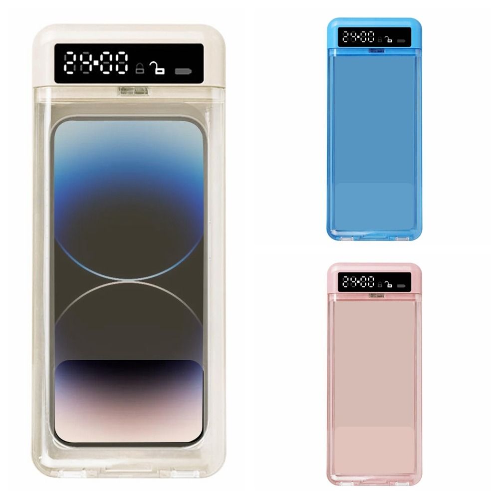 타이머가 있는 휴대용 휴대폰 잠금 상자 24시간 LCD - Eufy Camera E220 리뷰 및 가격