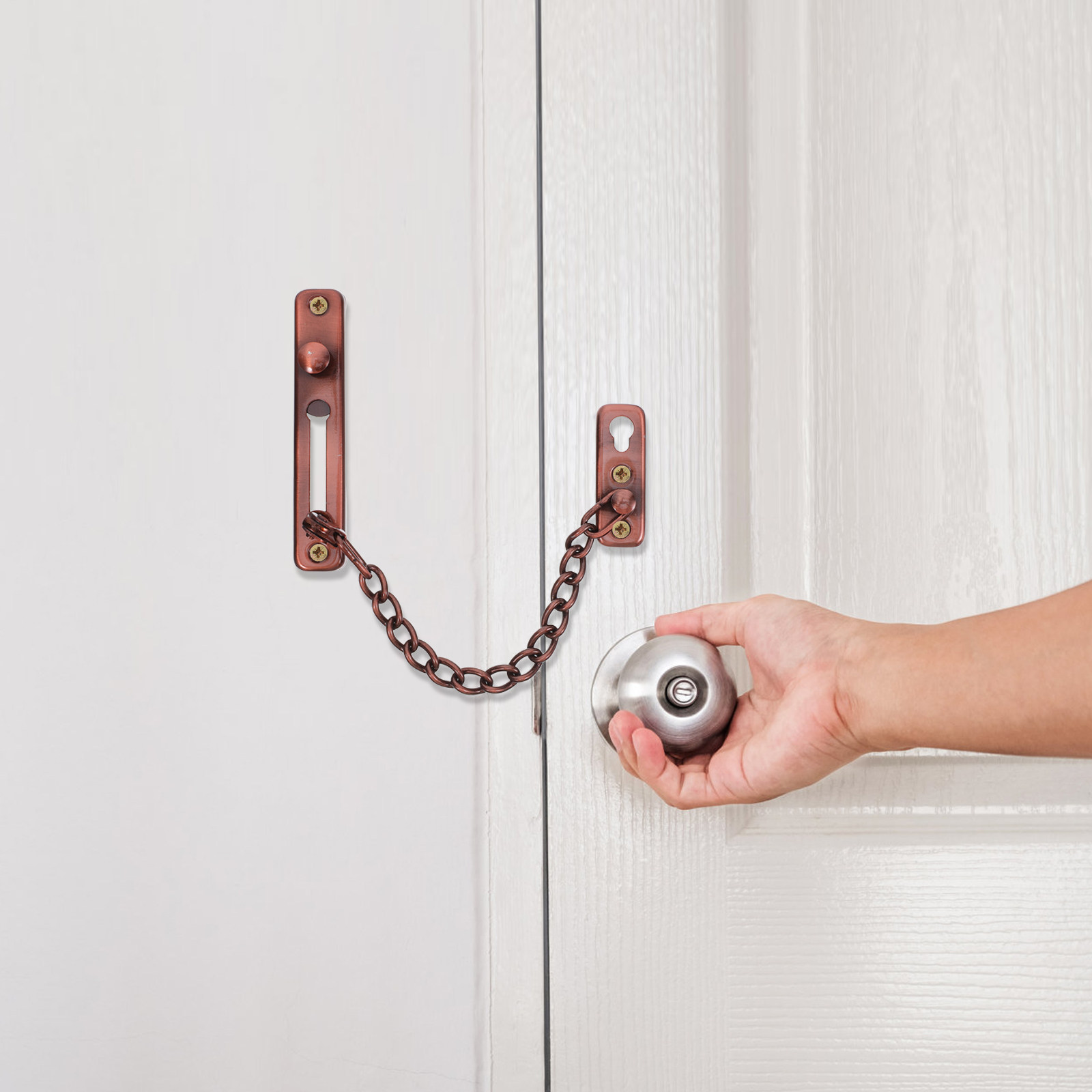 2개 세트, 도난 방지용 문 체인 잠금장치, 아파트 또 - Security Chain Door 리뷰 및 가격