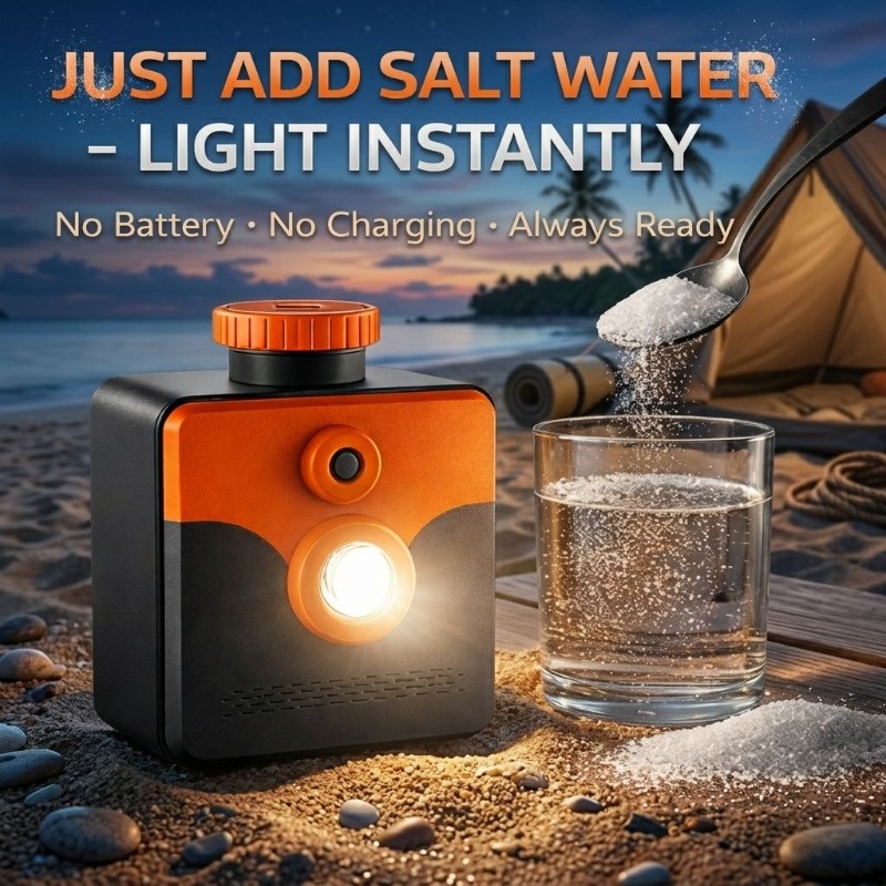 소금물 램프, 소금물로 작동하는 비상용 손전등, 250 - Power Outage Light 리뷰 및 가격
