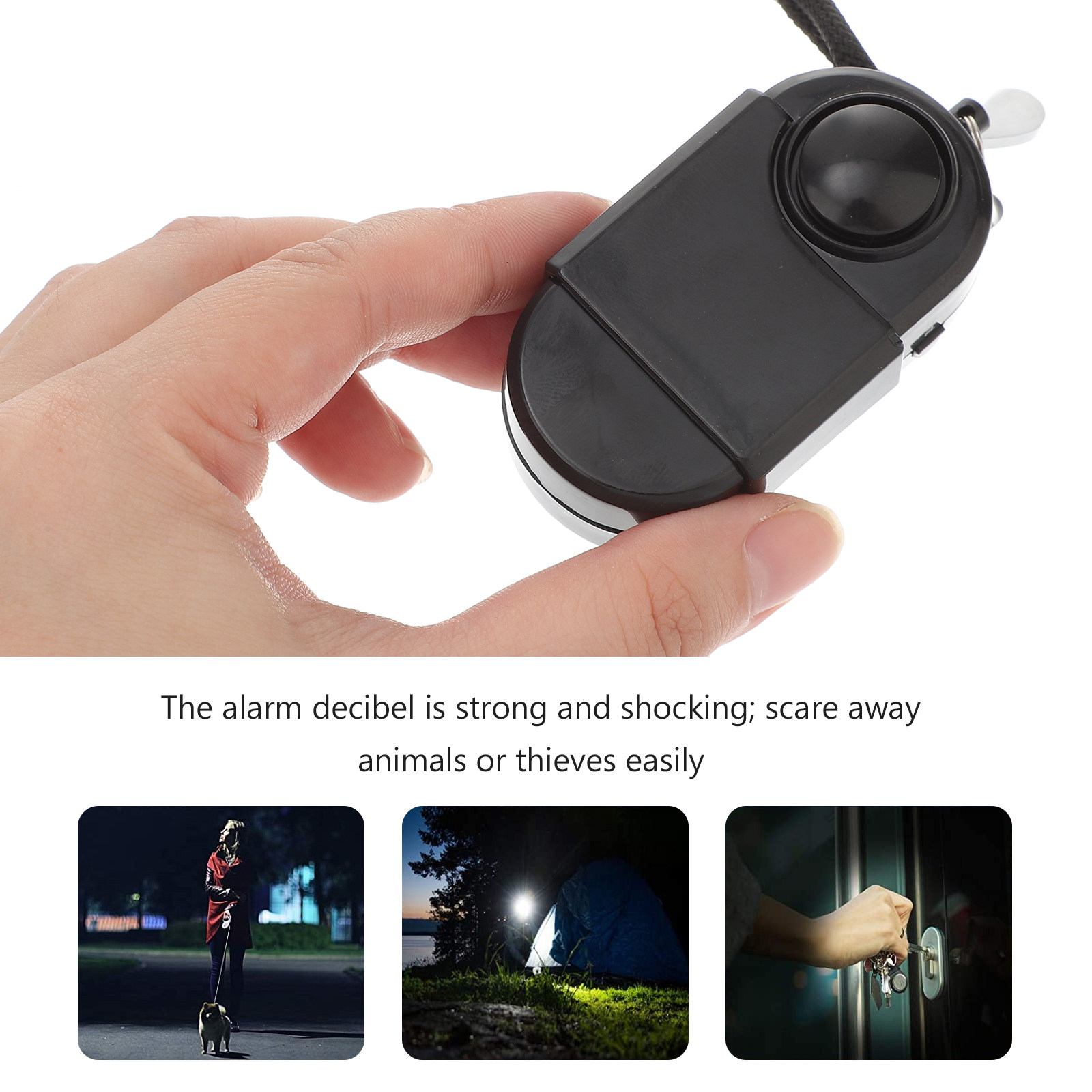 여성을 위한 휴대용 개인 경보기, 인체 적외선 감지 기 - Personal Alarm Keychain 리뷰 및 가격
